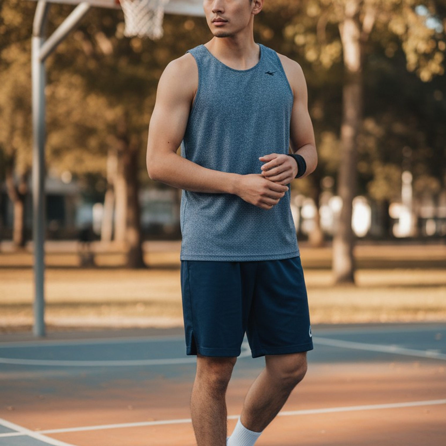 Polera Sin Manga Penalty Duo Gris 4