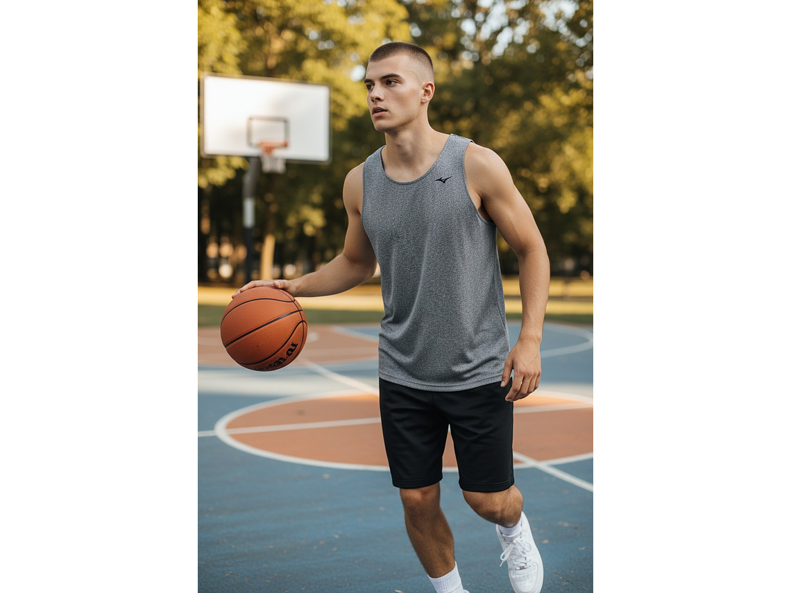 Polera Sin Manga Penalty Duo Gris 5