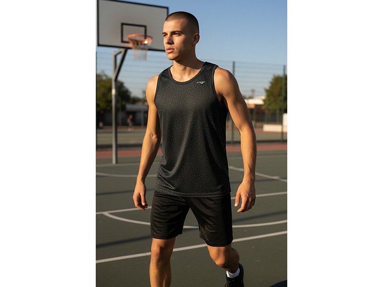 Polera Sin Manga Penalty Duo Negro 3