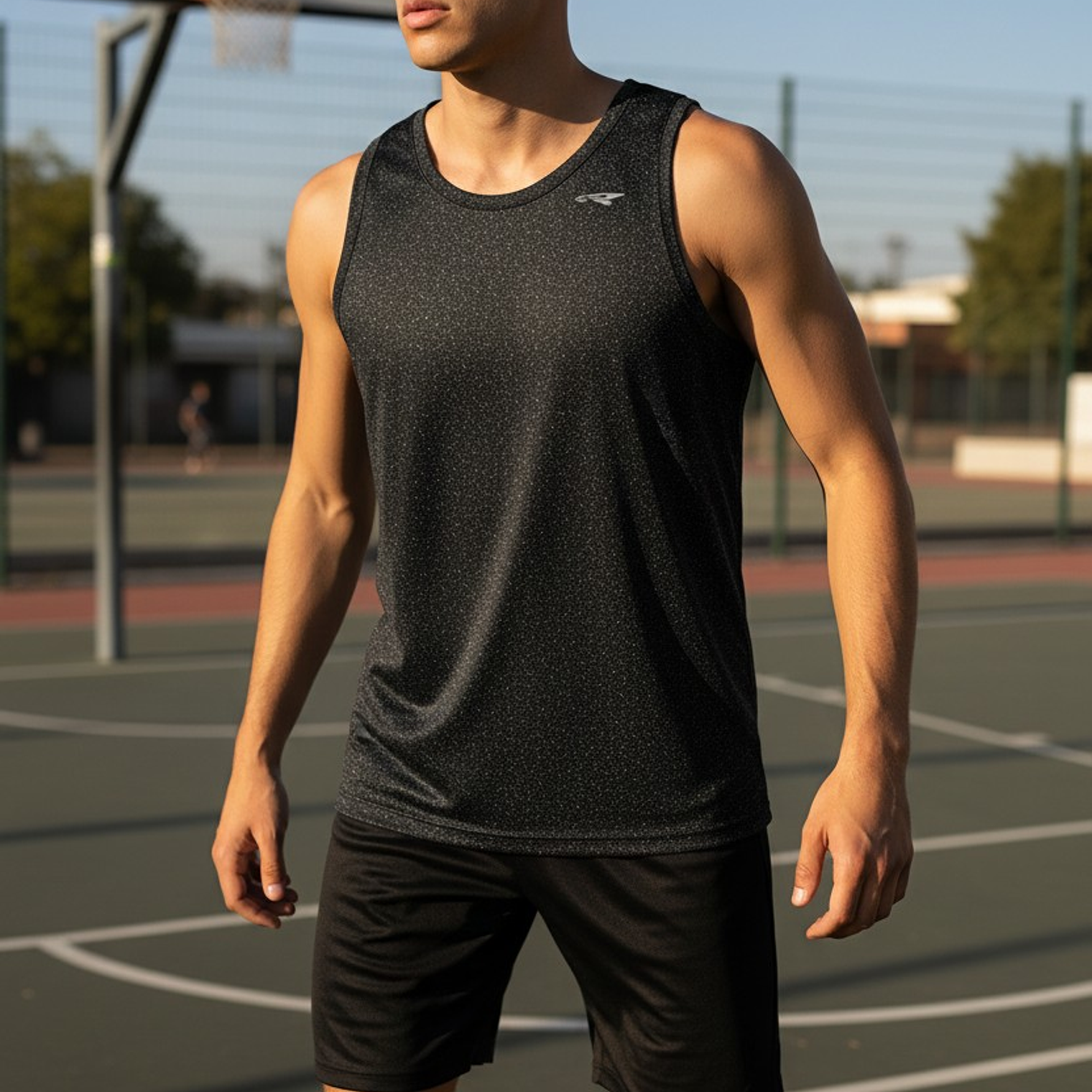 Polera Sin Manga Penalty Duo Negro 3