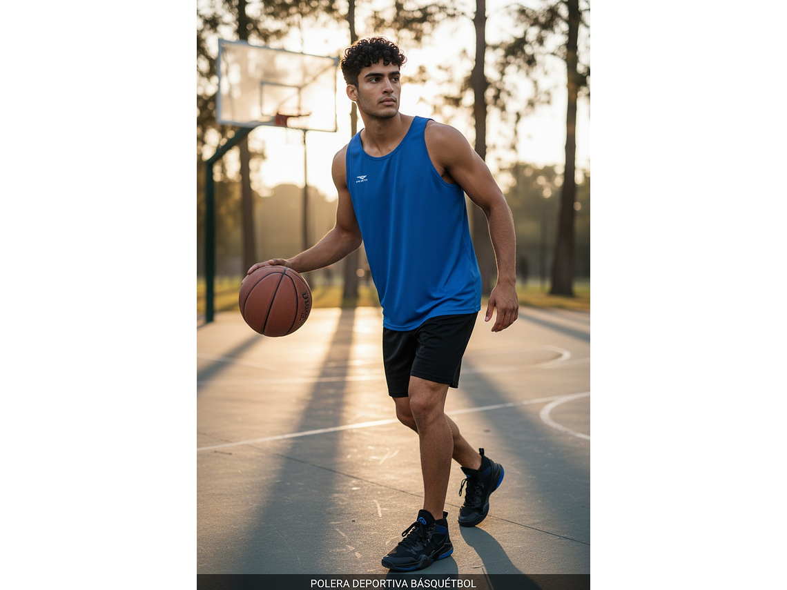 Polera Sin Manga Penalty X Azul Rey 3
