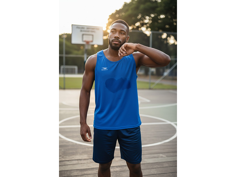 Polera Sin Manga Penalty X Azul Rey 4