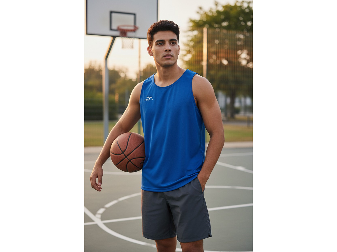 Polera Sin Manga Penalty X Azul Rey 5