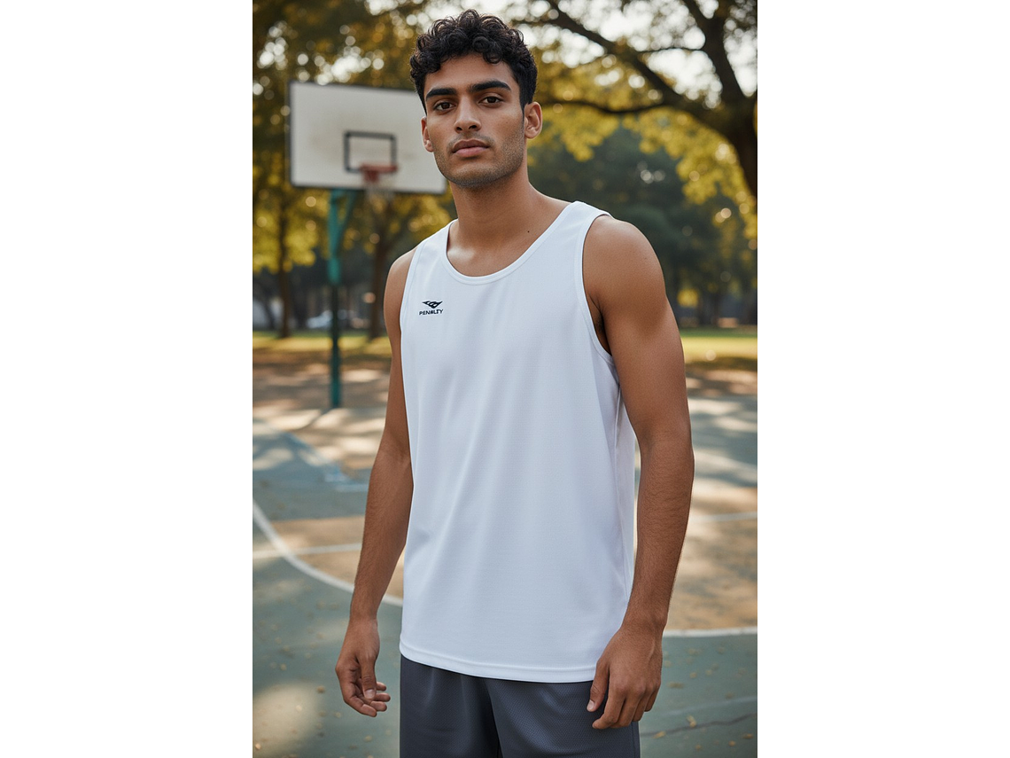 Polera Sin Manga Penalty X Blanco 3