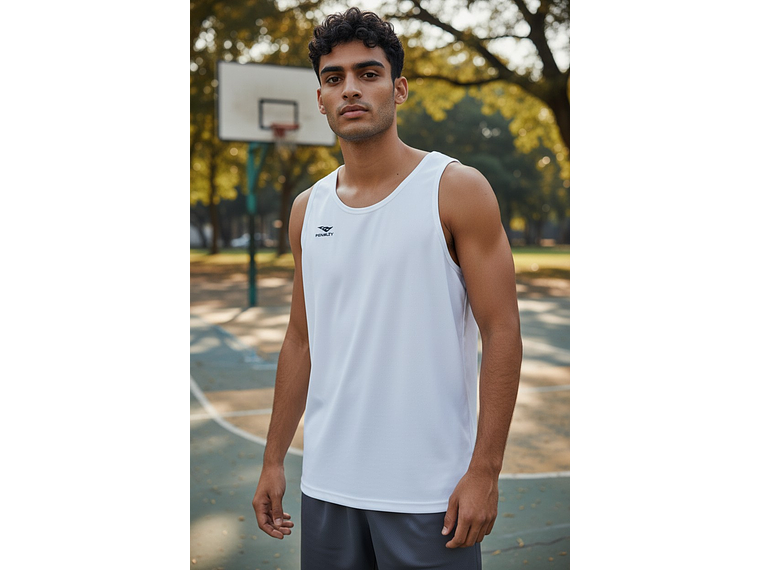 Polera Sin Manga Penalty X Blanco 3