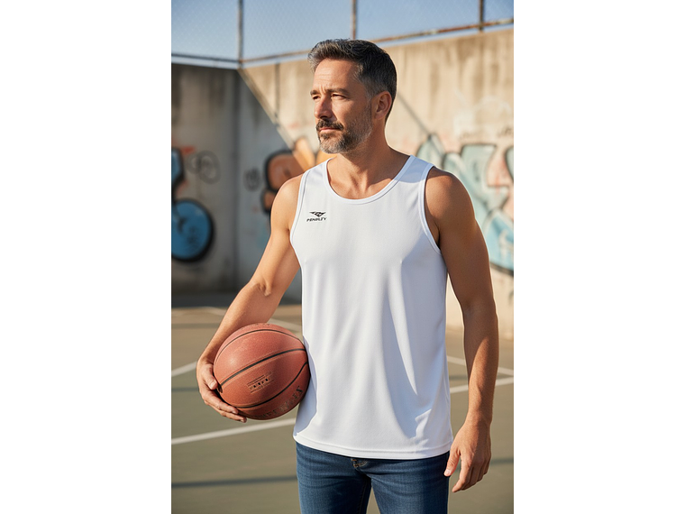 Polera Sin Manga Penalty X Blanco 4