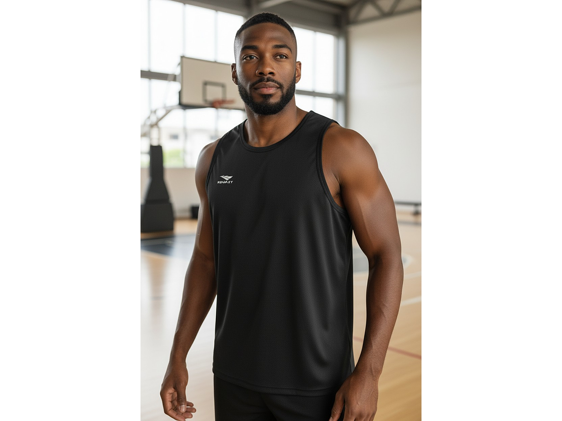 Polera Sin Manga Penalty X Negro 3