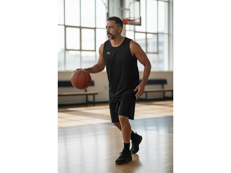 Polera Sin Manga Penalty X Negro 4