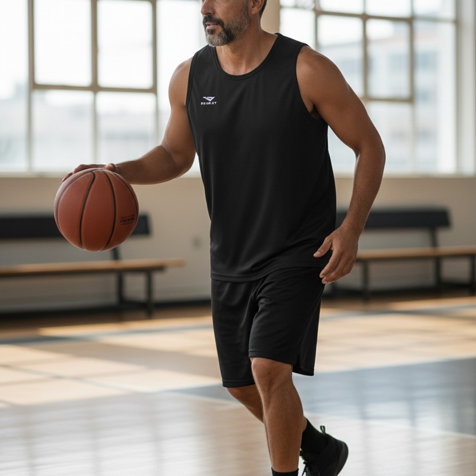 Polera Sin Manga Penalty X Negro 4