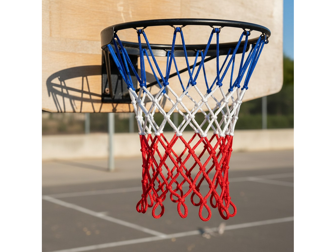 Red De Basquetbol Muuk Tricolor 3Mm Par 11