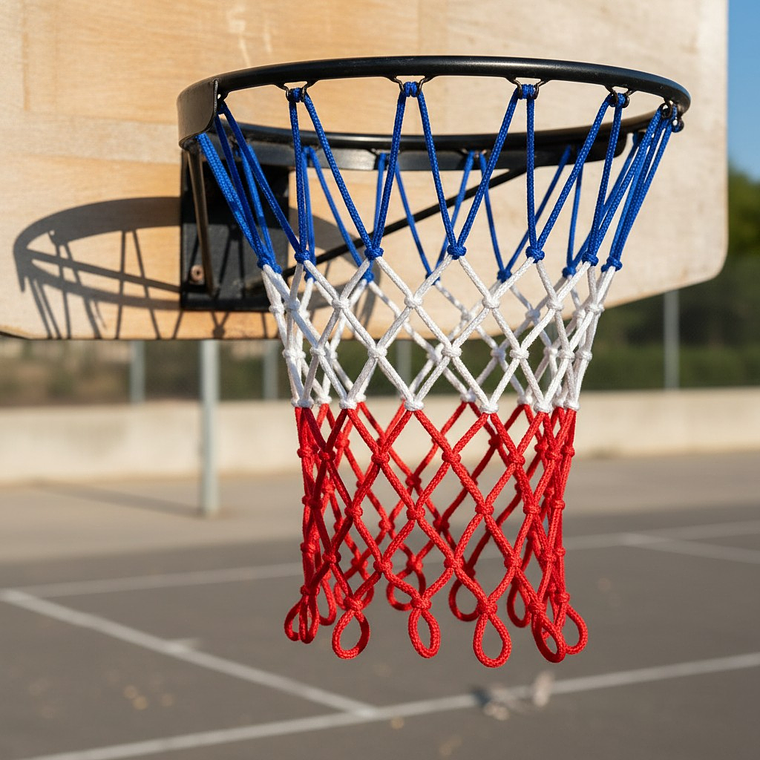 Red De Basquetbol Muuk Tricolor 3Mm Par 11