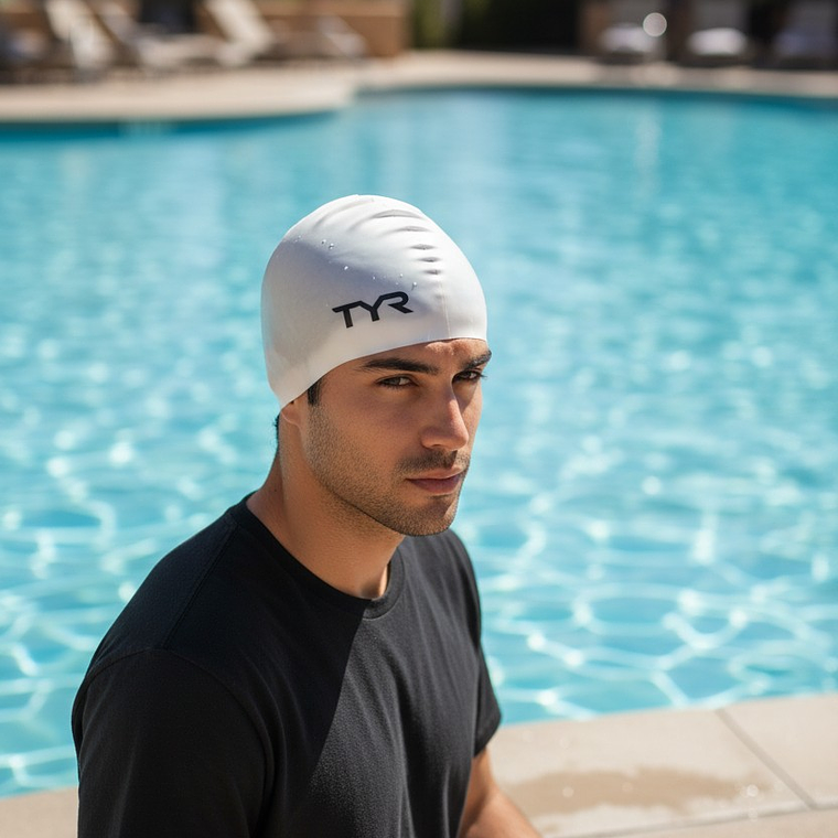 Gorra de Natación TYR Silicona 23