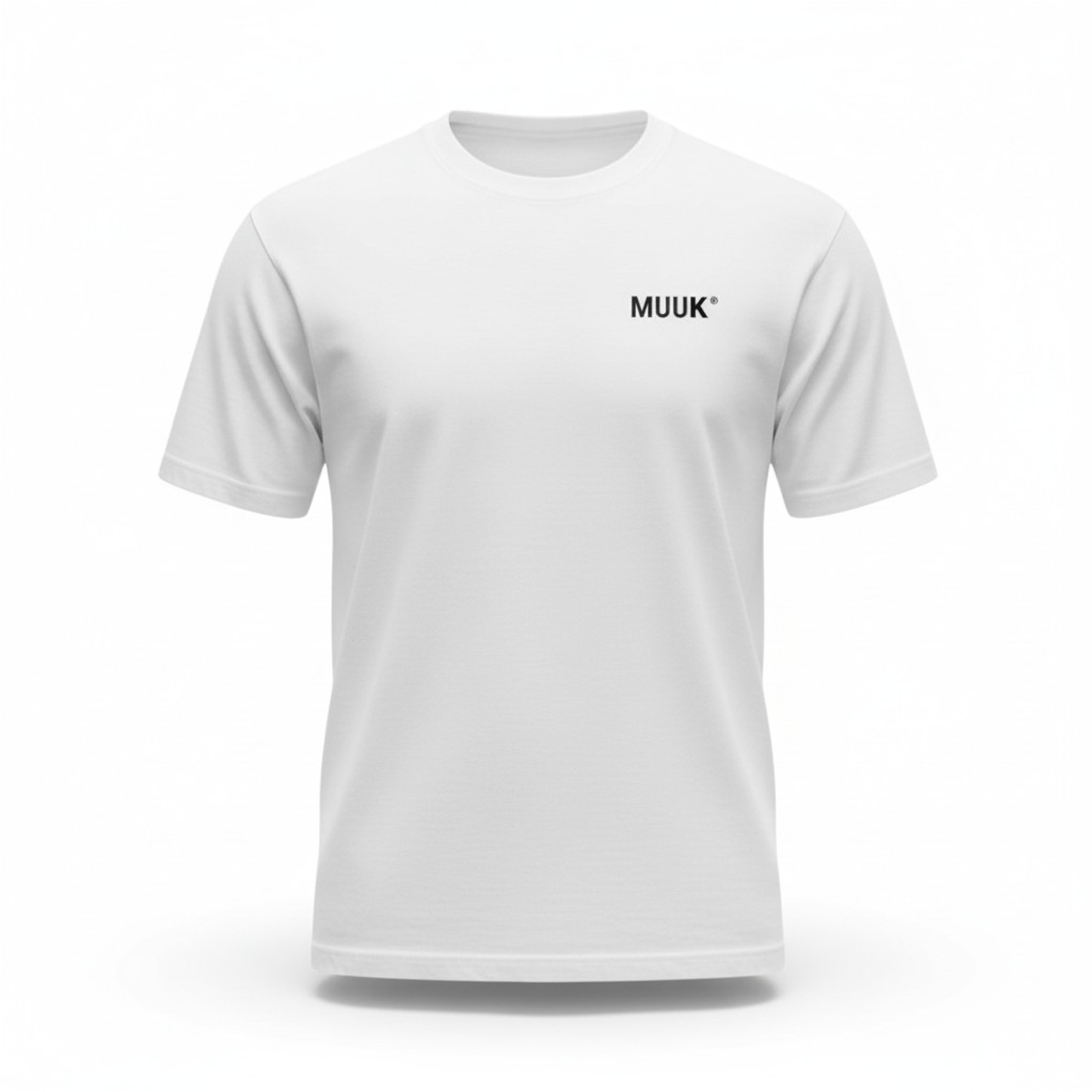 Polera Muuk 100% Algodón Blanca 1