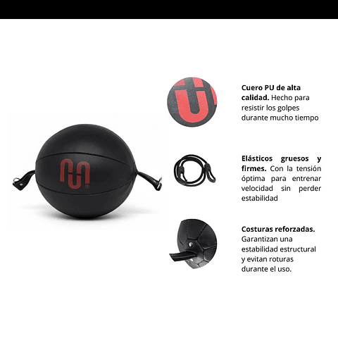 Pera Box Muuk Con Elástico Negro/Rojo