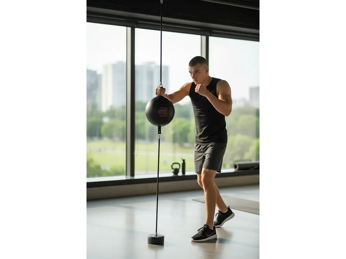 Pera Box Muuk Con Elástico Negro/Rojo 5