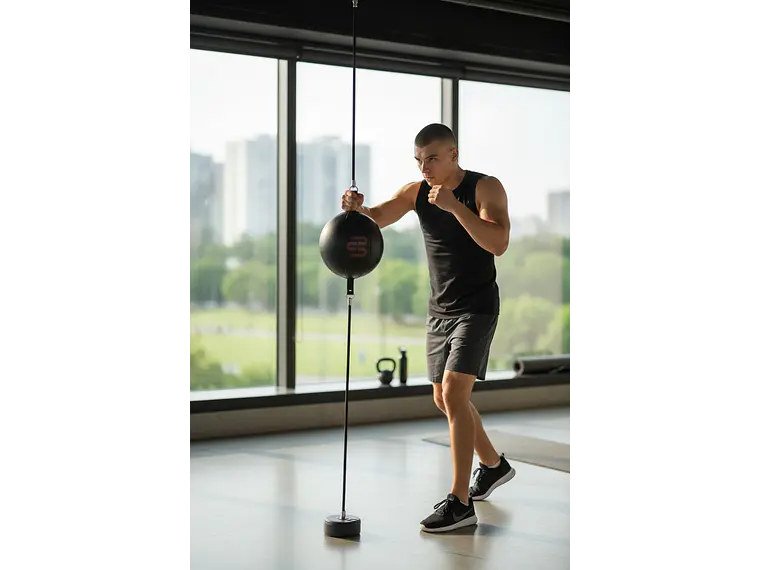 Pera Box Muuk Con Elástico Negro/Rojo 5