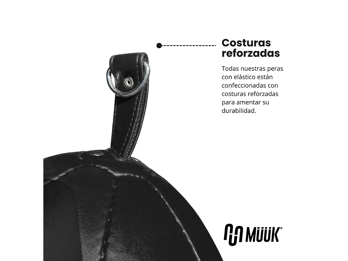 Pera Box Muuk Con Elástico Negro/Rojo 12