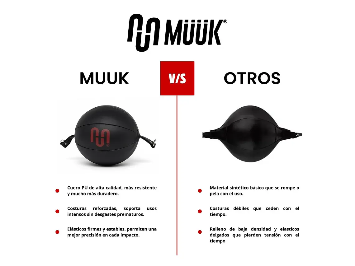 Pera Box Muuk Con Elástico Negro/Rojo 13