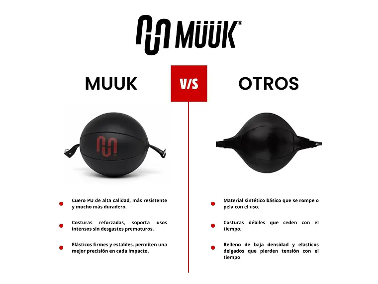 Pera Box Muuk Con Elástico Negro/Rojo 13