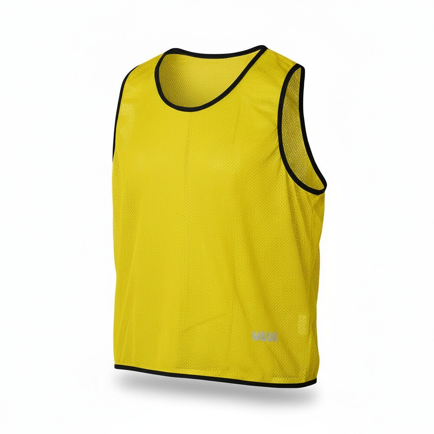 Pack 10 Unds Peto Deportivo Muuk XXV Amarillo Fluor 1