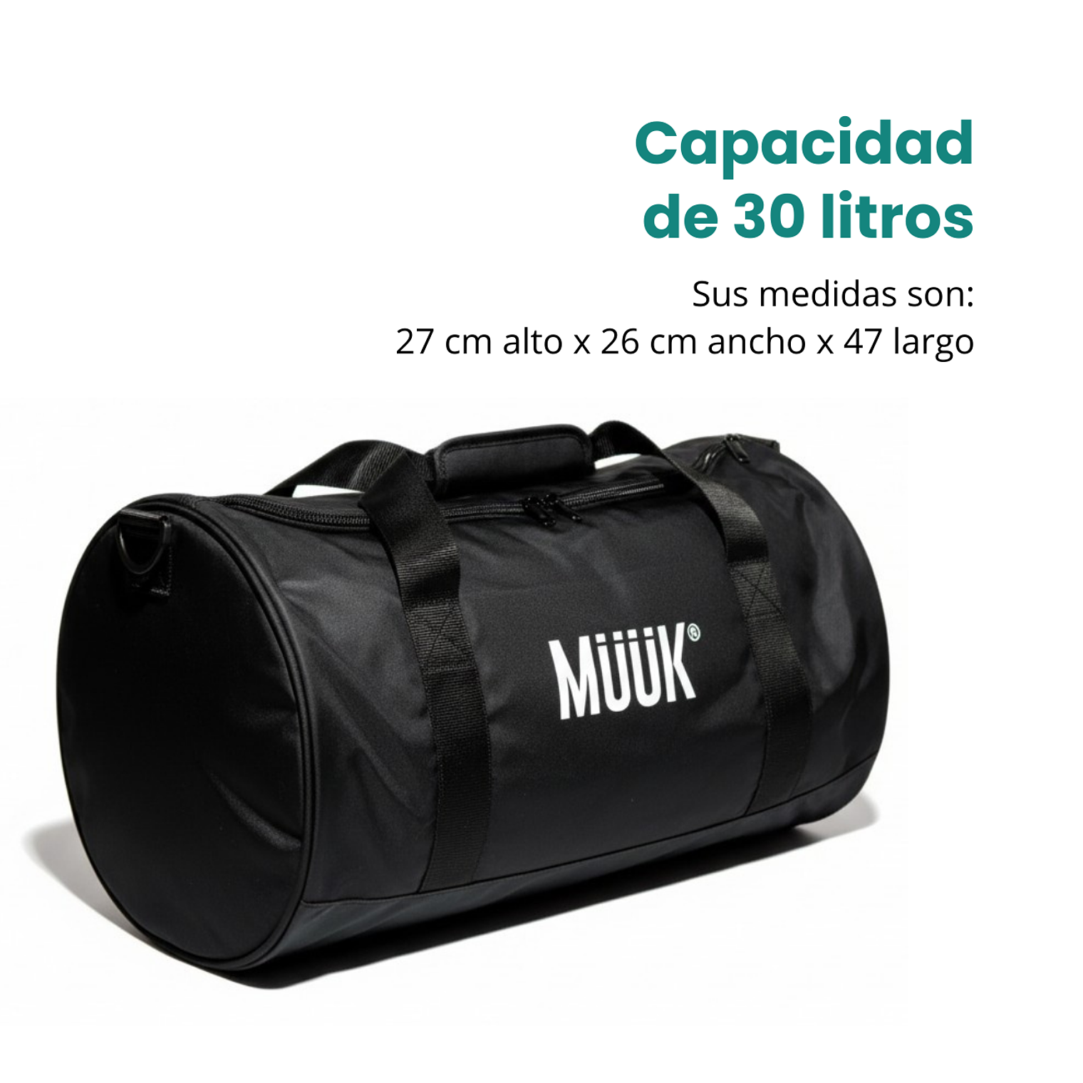 Bolso Deportivo Circular Muuk 30 lts 5
