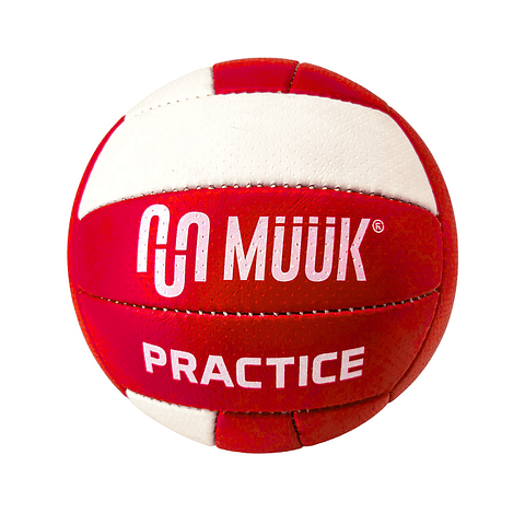 Balón de Voleibol Muuk Practice Rojo