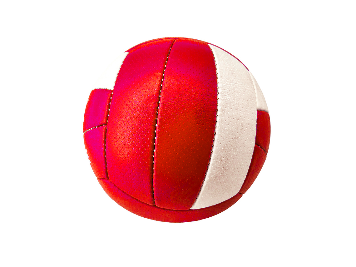 Balón de Voleibol Muuk Practice Rojo 3