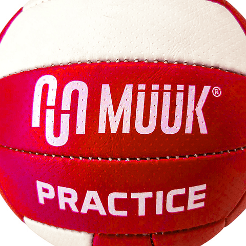 Balón de Voleibol Muuk Practice Rojo