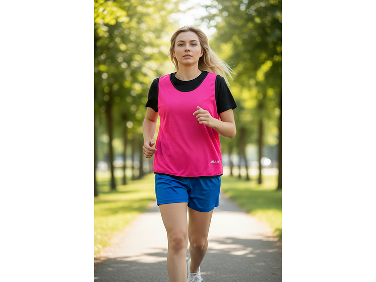 Pack 10 Unds Peto Deportivo Muuk XXV Rosado 5