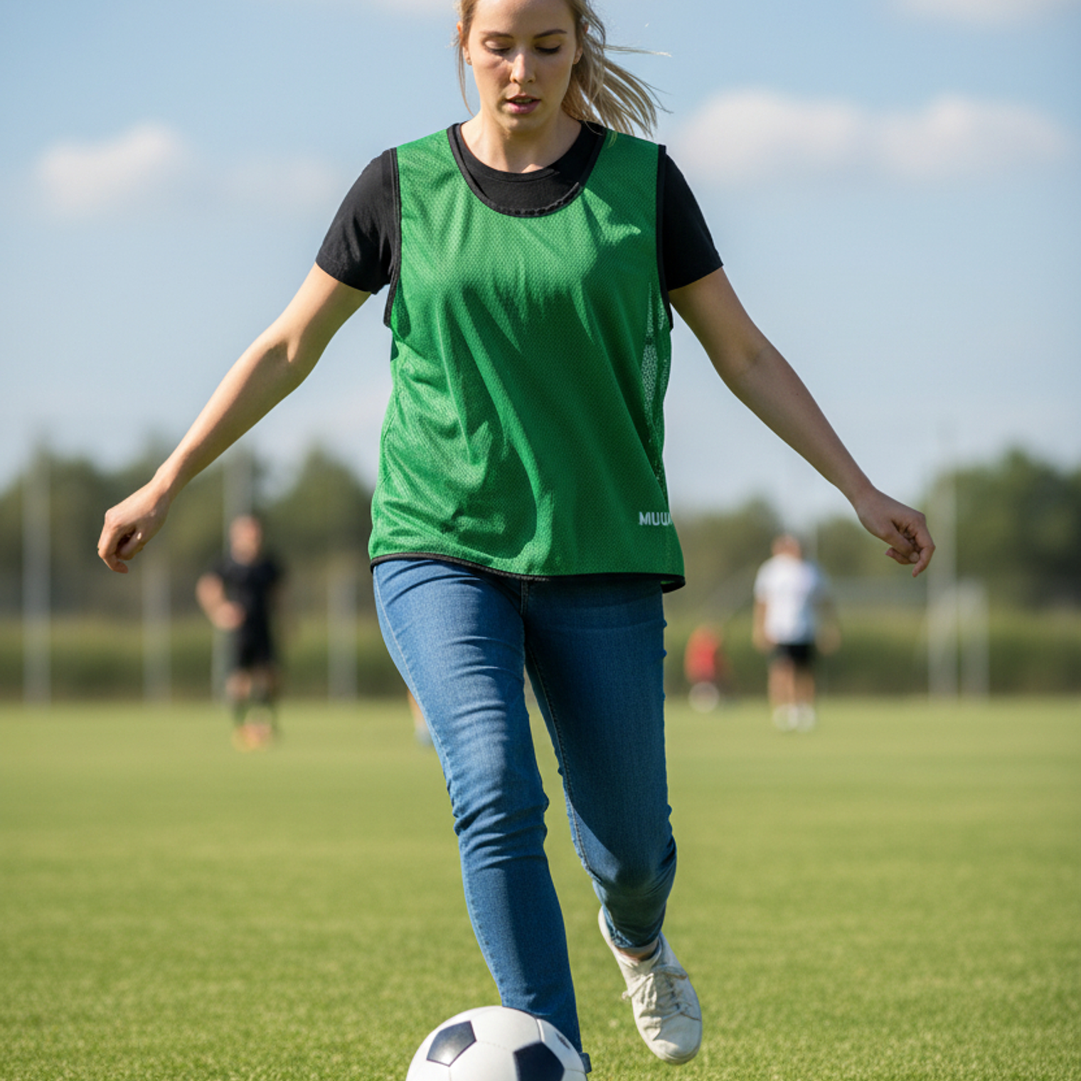 Pack 10 Unds Peto Deportivo Muuk XXV Verde Fluor 6