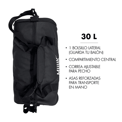 Bolso Deportivo Circular Muuk 30 lts