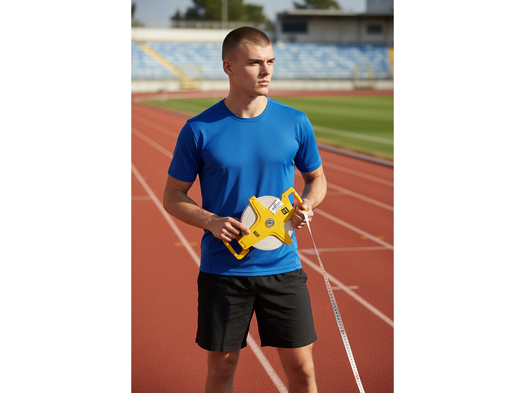 Huincha Métrica Atletismo Muuk 30 / 50 / 100 Metros 6