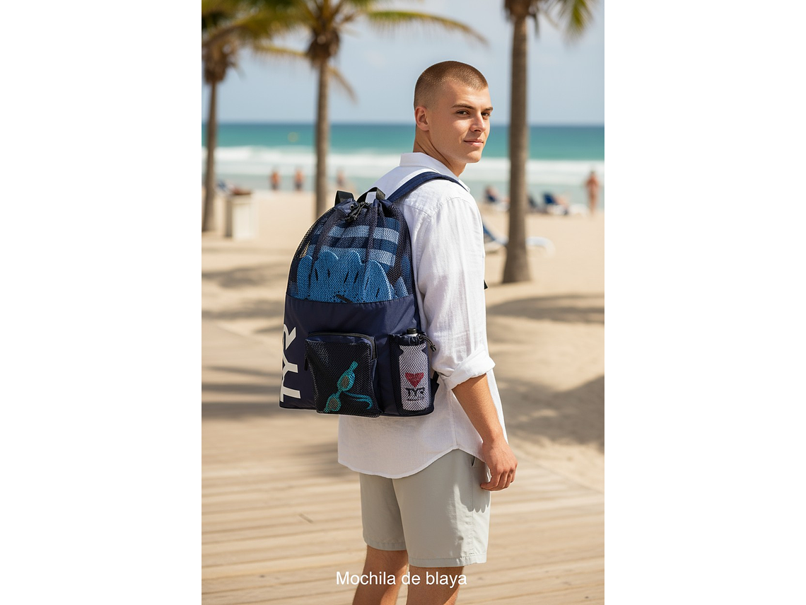Mochila Natación TYR Mummy Malla 4