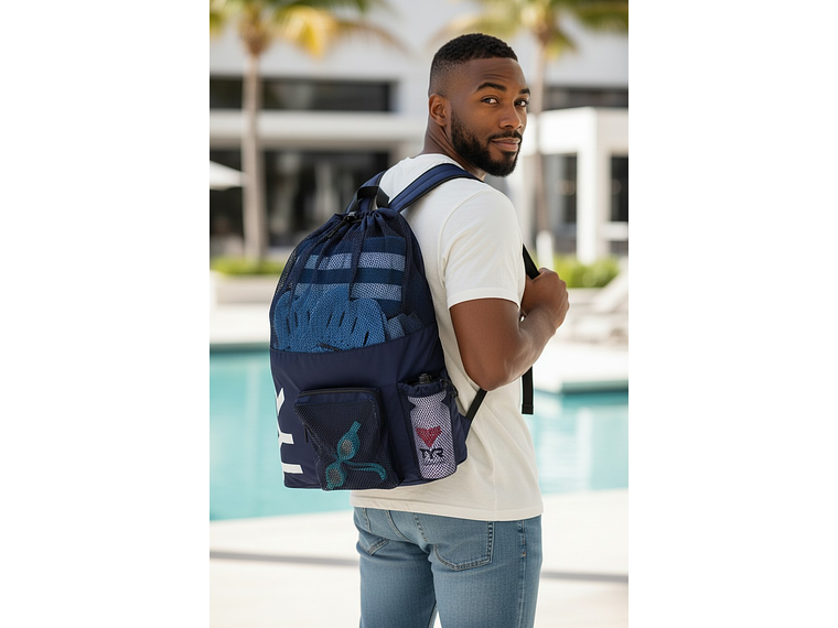 Mochila Natación TYR Mummy Malla 6