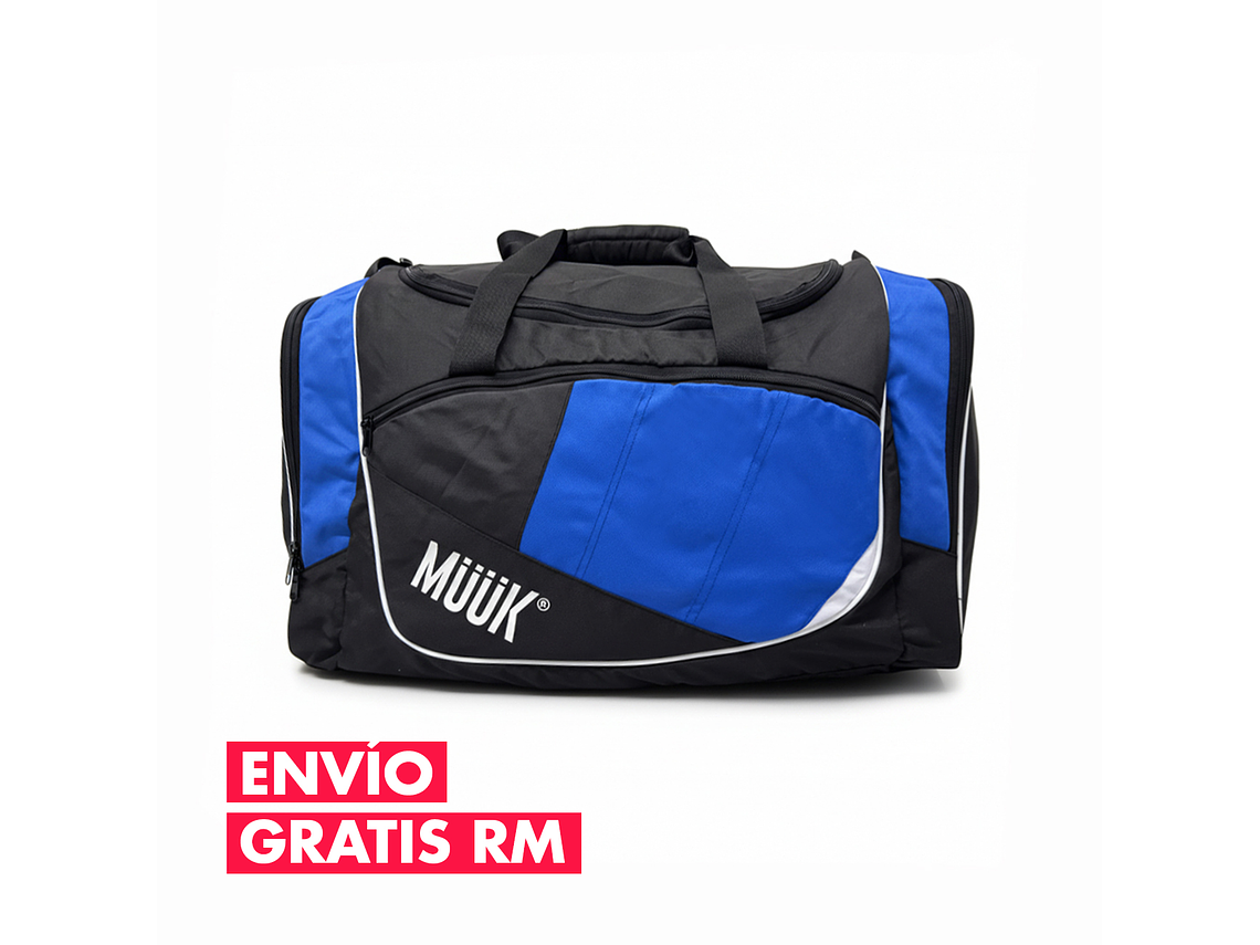 Bolso Deportivo Azul Muuk 50 lts 1