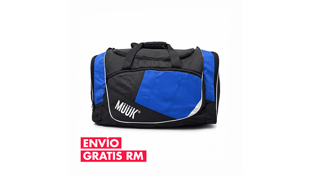 Bolso Deportivo Azul Muuk 50 lts 1