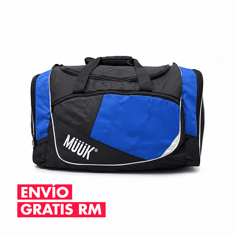 Bolso Deportivo Azul Muuk 50 lts