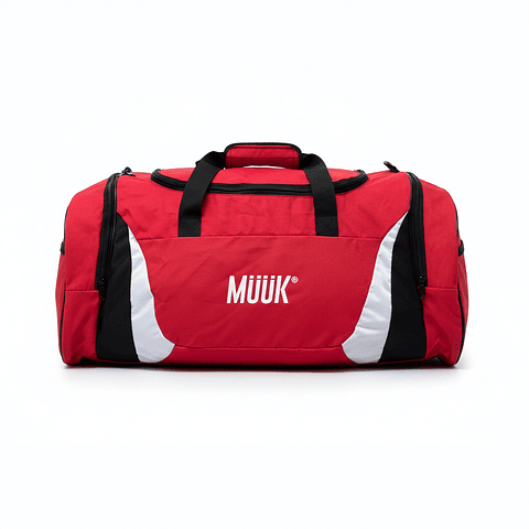 Bolso Deportivo Rojo Muuk 66 lts