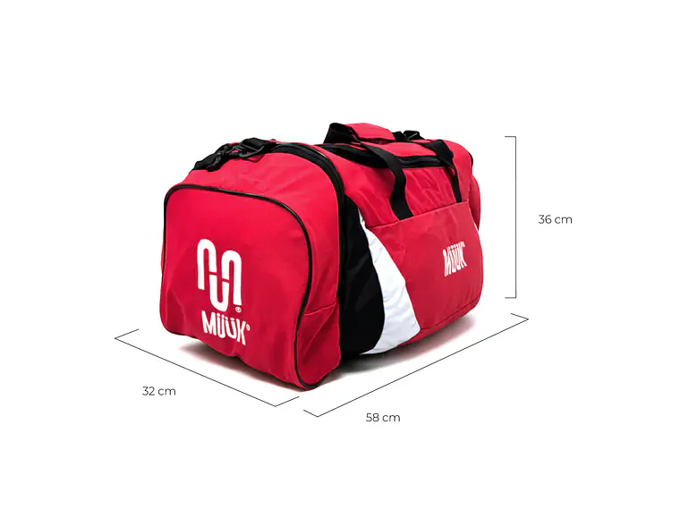 Bolso Deportivo Rojo Muuk 66 lts 3
