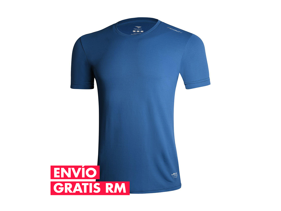 Polera Penalty Block Masculina Azul 1