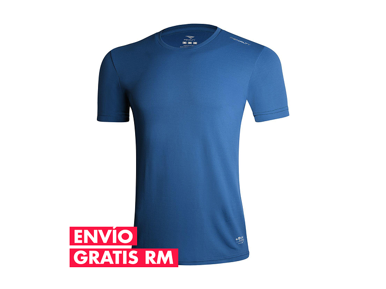 Polera Penalty Block Masculina Azul 1