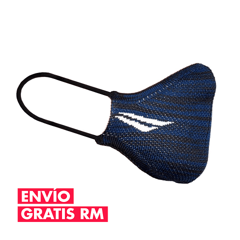 Mascarilla Deportiva Penalty Block Traino Negro Azul