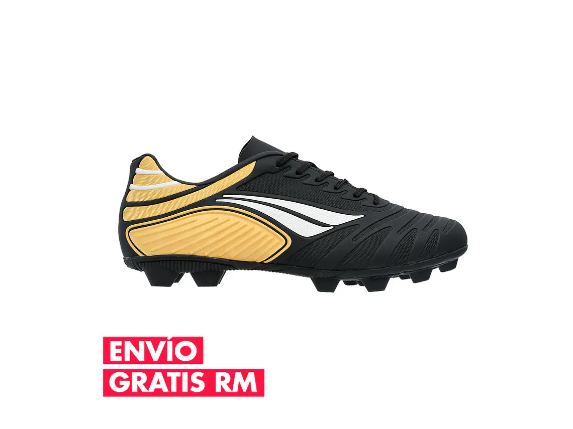 Zapato de Fútbol Penalty Matis Y-2 Negro-Dorado 1