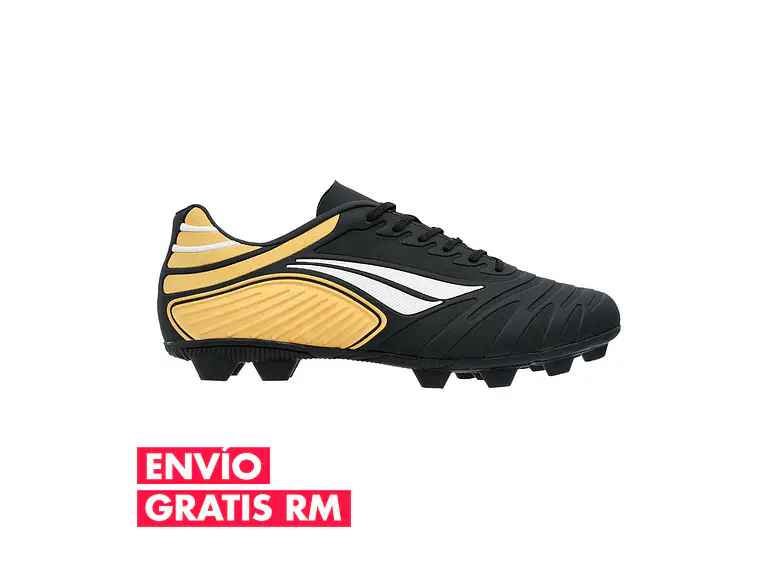 Zapato de Fútbol Penalty Matis Y-2 Negro-Dorado 1