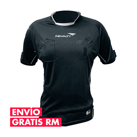 Camisa De Arbitro Penalty (Modelo Antiguo) Negro