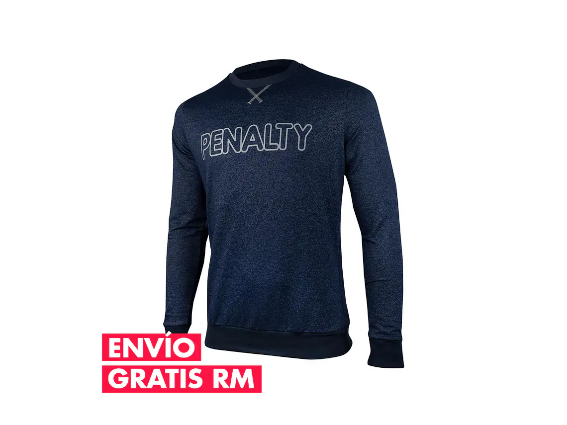 Poleron Penalty Moletom Azul Oscuro 1