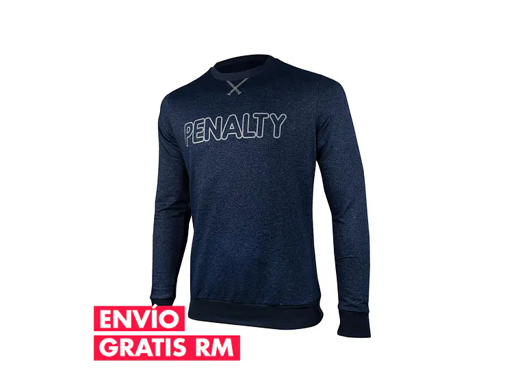 Poleron Penalty Moletom Azul Oscuro 1
