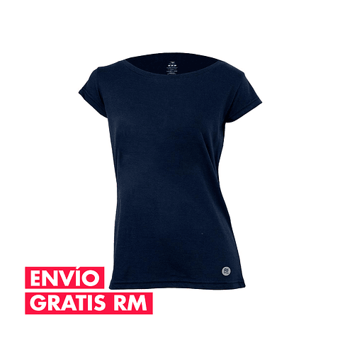 Polera Penalty Raiz Mujer Azul Oscuro