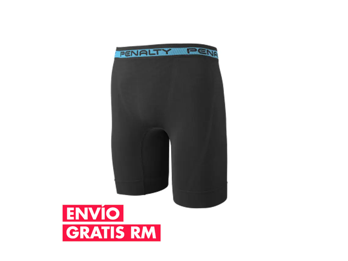 Bermuda Penalty Seamless VII Negro/Azul 1