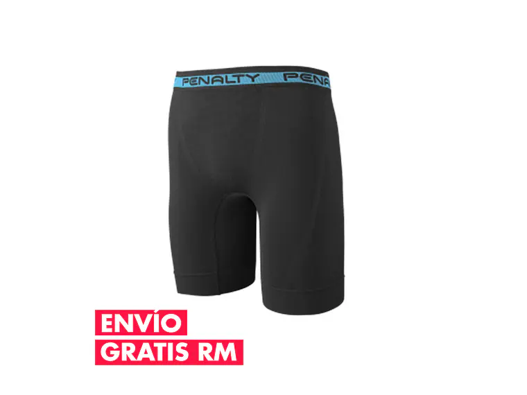 Bermuda Penalty Seamless VII Negro/Azul 1
